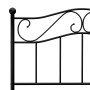 Estructura de cama de metal negro 100x200 cm de vidaXL, Camas y somieres - Ref: Foro24-284524, Precio: 103,12 €, Descuento: %