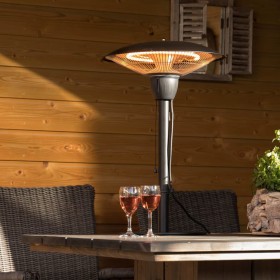 Sunred Barcelona halogen black tabletop heater 1500 W by Sunred, Terrace stoves - Ref: Foro24-428811, Price: 123,99 €, Discou...