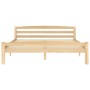 Estructura de cama de madera de pino maciza 160x200 cm de vidaXL, Camas y somieres - Ref: Foro24-322065, Precio: 133,50 €, De...