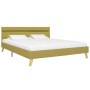 Estructura de cama con LED tela verde 120x200 cm de vidaXL, Camas y somieres - Ref: Foro24-284860, Precio: 156,05 €, Descuent...