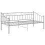 Gray metal sofa bed frame 90x200 cm by vidaXL, Beds and slatted bases - Ref: Foro24-324775, Price: 119,56 €, Discount: %