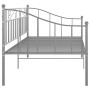 Gray metal sofa bed frame 90x200 cm by vidaXL, Beds and slatted bases - Ref: Foro24-324775, Price: 119,56 €, Discount: %