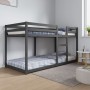 Solid pine wood bunk bed 90x200 cm by vidaXL, Beds and slatted bases - Ref: Foro24-821646, Price: 197,54 €, Discount: %