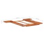 Structure for Japanese futon solid acacia wood 100x200 cm by vidaXL, Beds and slatted bases - Ref: Foro24-3056420, Price: 304...