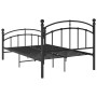 Estructura de cama de metal negro 120x200 cm de vidaXL, Camas y somieres - Ref: Foro24-324973, Precio: 117,27 €, Descuento: %