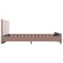 Pink velvet bed frame 180x200 cm by vidaXL, Beds and slatted bases - Ref: Foro24-286828, Price: 348,02 €, Discount: %