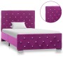 Purple velvet bed frame 90x200 cm by vidaXL, Beds and slatted bases - Ref: Foro24-286817, Price: 256,99 €, Discount: %