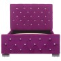 Purple velvet bed frame 90x200 cm by vidaXL, Beds and slatted bases - Ref: Foro24-286817, Price: 256,99 €, Discount: %