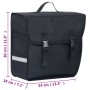 Bolsa para bicicleta alforja impermeable 21 L negra de vidaXL, Bolsas y maletas para bicicletas - Ref: Foro24-93252, Precio: ...