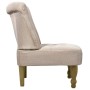 Sillón francés de tela color crema de vidaXL, Sillones - Ref: Foro24-240286, Precio: 131,20 €, Descuento: %