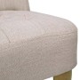 Sillón francés de tela color crema de vidaXL, Sillones - Ref: Foro24-240286, Precio: 139,00 €, Descuento: %