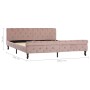 Pink velvet bed frame 180x200 cm by vidaXL, Beds and slatted bases - Ref: Foro24-288569, Price: 368,43 €, Discount: %