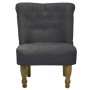 French style armchairs 2 units gray fabric by vidaXL, Armchairs - Ref: Foro24-240289, Price: 225,71 €, Discount: %