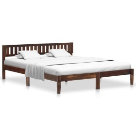 Solid mango wood bed frame 180 cm by vidaXL, Beds and slatted bases - Ref: Foro24-288408, Price: 288,99 €, Discount: %