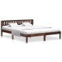 Estructura de cama de madera maciza de mango 180 cm de vidaXL, Camas y somieres - Ref: Foro24-288408, Precio: 288,65 €, Descu...