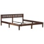 Estructura de cama de madera maciza de mango 180 cm de vidaXL, Camas y somieres - Ref: Foro24-288408, Precio: 288,65 €, Descu...