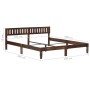 Estructura de cama de madera maciza de mango 180 cm de vidaXL, Camas y somieres - Ref: Foro24-288408, Precio: 288,65 €, Descu...