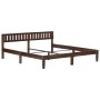 Estructura de cama de madera maciza de mango 180 cm de vidaXL, Camas y somieres - Ref: Foro24-288408, Precio: 288,65 €, Descu...