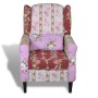 Armchair with fabric patchwork design by vidaXL, Armchairs - Ref: Foro24-240490, Price: 263,51 €, Discount: %