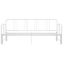 Estructura de sofá cama extraíble de metal blanco 90x200 cm de vidaXL, Camas y somieres - Ref: Foro24-324753, Precio: 154,73 ...