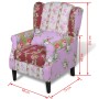 Armchair with fabric patchwork design by vidaXL, Armchairs - Ref: Foro24-240490, Price: 263,51 €, Discount: %