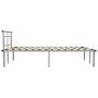 Estructura de cama de metal gris 160x200 cm de vidaXL, Camas y somieres - Ref: Foro24-324834, Precio: 138,99 €, Descuento: %