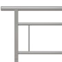 Estructura de cama de metal gris 160x200 cm de vidaXL, Camas y somieres - Ref: Foro24-324834, Precio: 138,99 €, Descuento: %