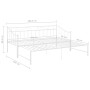 Estructura de sofá cama extraíble de metal blanco 90x200 cm de vidaXL, Camas y somieres - Ref: Foro24-324777, Precio: 192,23 ...