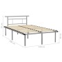 Graues Metallbettgestell 120x200 cm von vidaXL, Betten und Lattenroste - Ref: Foro24-324828, Preis: 111,20 €, Rabatt: %