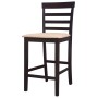 Kitchen bar stools 2 units brown fabric by vidaXL, Kitchen stools - Ref: Foro24-241704, Price: 121,50 €, Discount: %