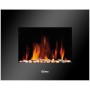 Qlima Chimenea eléctrica con efecto llama EFE 2018 negro 1800 W de Qlima, Calentadores de ambiente - Ref: Foro24-430594, Prec...