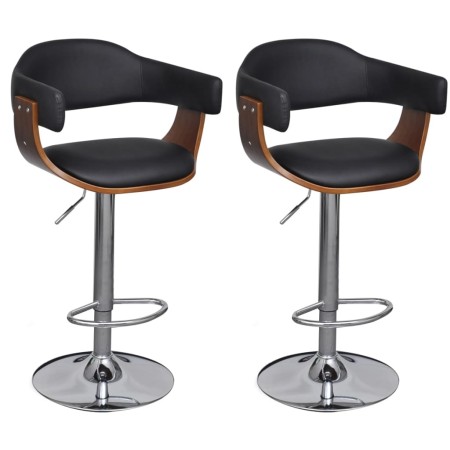 Kitchen stools 2 units artificial leather by vidaXL, Kitchen stools - Ref: Foro24-241052, Price: 220,87 €, Discount: %