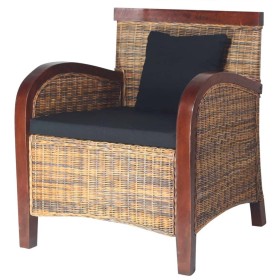 Handwoven rattan armchair by vidaXL, Armchairs - Ref: Foro24-242025, Price: 202,49 €, Discount: %