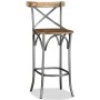 Solid Mango Wood Kitchen Stool by vidaXL, Kitchen stools - Ref: Foro24-244593, Price: 183,99 €, Discount: %