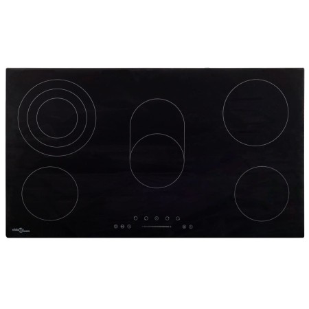 Vitrocerámica con 5 quemadores control táctil 77 cm 8500 W de vidaXL, Placas de cocina - Ref: Foro24-51440, Precio: 320,88 €,...