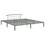 Estructura de cama de metal gris 180x200 cm de vidaXL, Camas y somieres - Ref: Foro24-284667, Precio: 95,57 €, Descuento: %