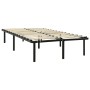 Estructura de cama de metal negro 180x200 cm de vidaXL, Camas y somieres - Ref: Foro24-284683, Precio: 144,49 €, Descuento: %