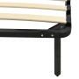 Estructura de cama de metal negro 180x200 cm de vidaXL, Camas y somieres - Ref: Foro24-284683, Precio: 144,49 €, Descuento: %