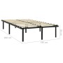 Estructura de cama de metal negro 180x200 cm de vidaXL, Camas y somieres - Ref: Foro24-284683, Precio: 144,49 €, Descuento: %