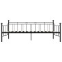 Schwarzer Metallbettrahmen 90x200 cm von vidaXL, Betten und Lattenroste - Ref: Foro24-284669, Preis: 133,97 €, Rabatt: %