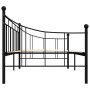 Schwarzer Metallbettrahmen 90x200 cm von vidaXL, Betten und Lattenroste - Ref: Foro24-284669, Preis: 133,97 €, Rabatt: %