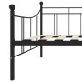 Schwarzer Metallbettrahmen 90x200 cm von vidaXL, Betten und Lattenroste - Ref: Foro24-284669, Preis: 133,97 €, Rabatt: %