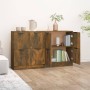 2 units of smoked oak plywood sideboards 60x30x70 cm by vidaXL, Sideboards - Ref: Foro24-3115809, Price: 91,37 €, Discount: %