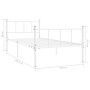 Bettgestell aus weißem Metall, 90 x 200 cm von vidaXL, Betten und Lattenroste - Ref: Foro24-284629, Preis: 82,04 €, Rabatt: %