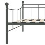 Gray metal bed frame 90x200 cm by vidaXL, Beds and slatted bases - Ref: Foro24-284670, Price: 108,82 €, Discount: %