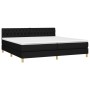 Boxspringbett mit LED-Matratze Stoff schwarz 200x200 cm von vidaXL, Betten und Lattenroste - Ref: Foro24-3133983, Preis: 629,...