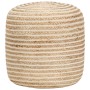 Handgefertigter Pouf 40x45 cm Jute von vidaXL, Osmanen - Ref: Foro24-248074, Preis: 97,14 €, Rabatt: %