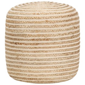 Handgefertigter Pouf 40x45 cm Jute von vidaXL, Osmanen - Ref: Foro24-248074, Preis: 96,99 €, Rabatt: %