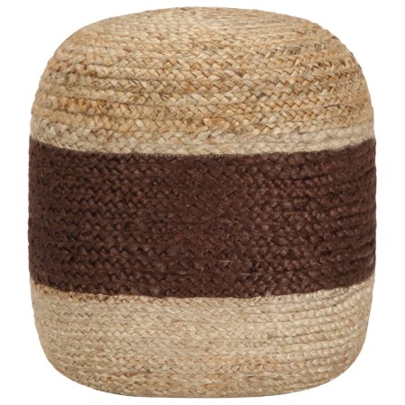 Brown handmade pouf 40x45 cm jute by vidaXL, Ottomans - Ref: Foro24-248080, Price: 68,37 €, Discount: %