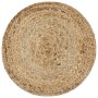 Brown handmade pouf 40x45 cm jute by vidaXL, Ottomans - Ref: Foro24-248080, Price: 68,37 €, Discount: %